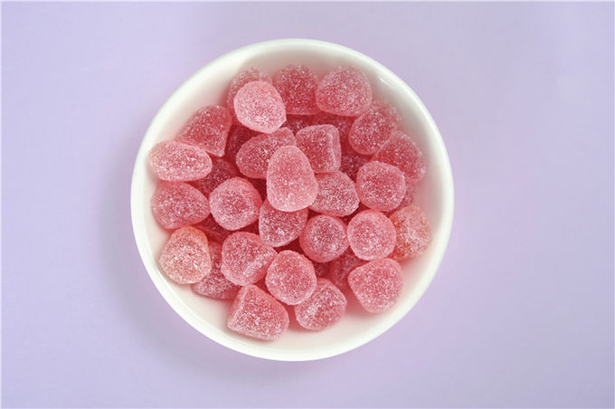De Douane Kleverig Suikergoed van het druivenaroma, Suikergoed van de Gelatine het Kleverige Bal in Fles
